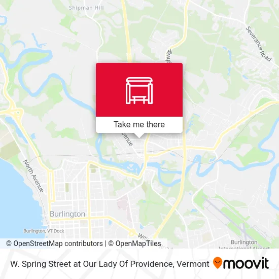 W. Spring Street at Our Lady Of Providence map