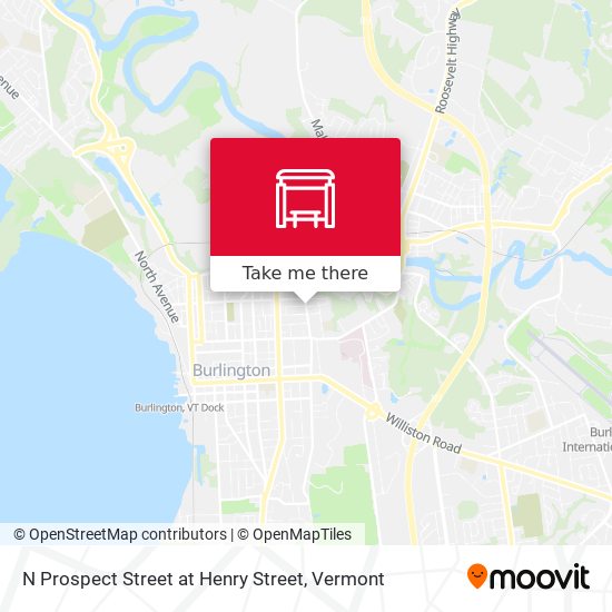 Mapa de N Prospect Street at Henry Street