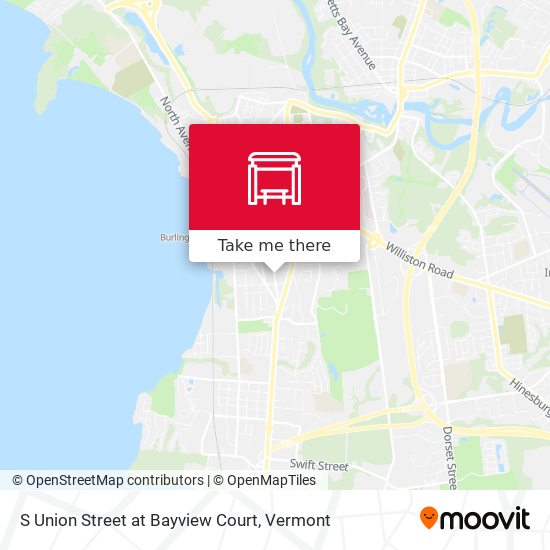 Mapa de S Union Street at Bayview Court
