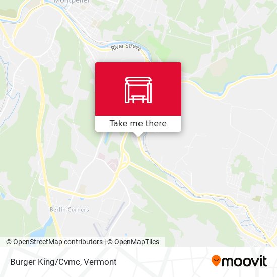 Burger King/Cvmc map