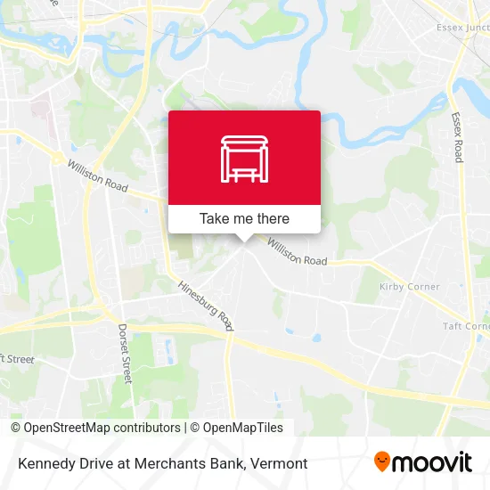 Kennedy Drive at Merchants Bank map