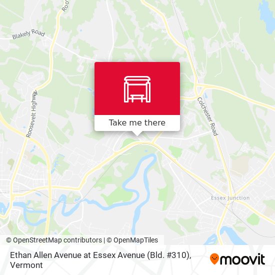 Mapa de Ethan Allen Avenue at Essex Avenue (Bld. #310)