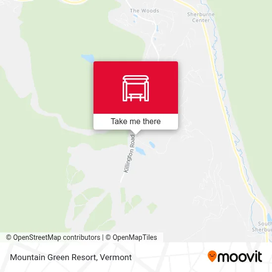 Mountain Green Resort map