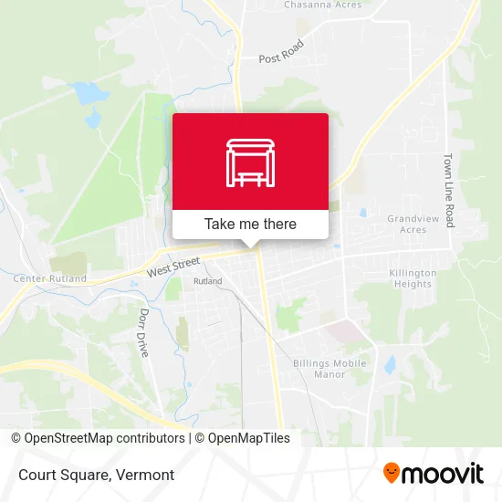 Court Square map