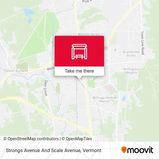 Strongs Avenue And Scale Avenue map