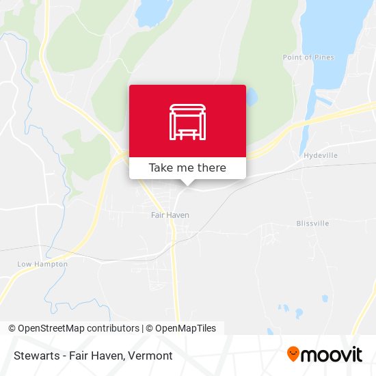 Mapa de Stewarts - Fair Haven