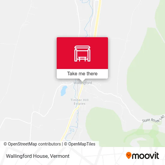 Wallingford House map