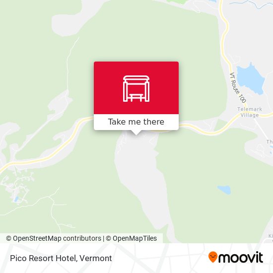 Pico Resort Hotel map