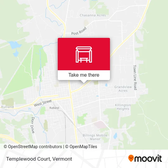 Templewood Court map