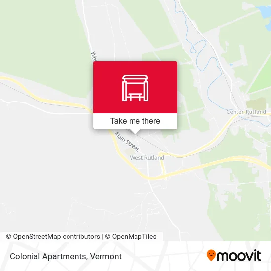 Colonial Apartments map