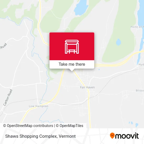 Shaws Shopping Complex map