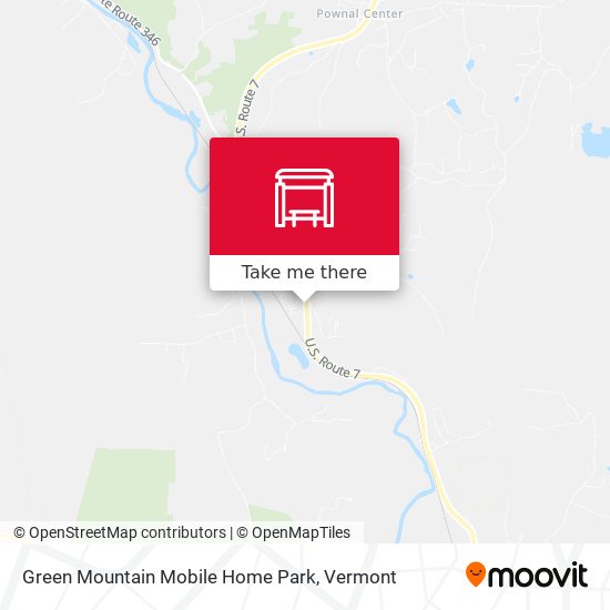 Mapa de Green Mountain Mobile Home Park