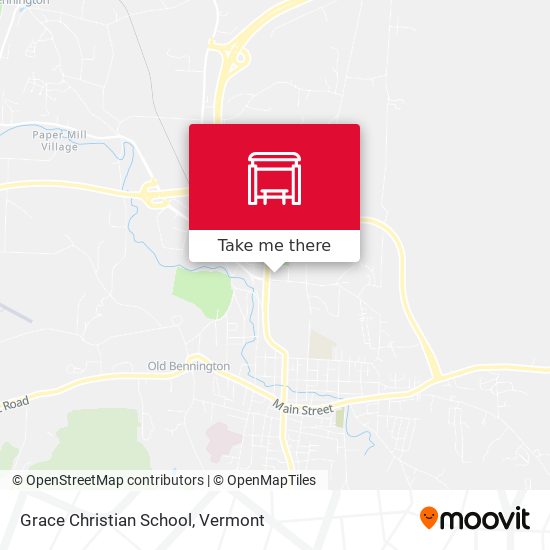 Grace Christian School map