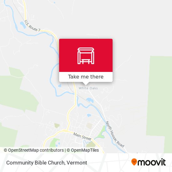 Community Bible Church map