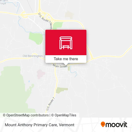 Mount Anthony Primary Care map