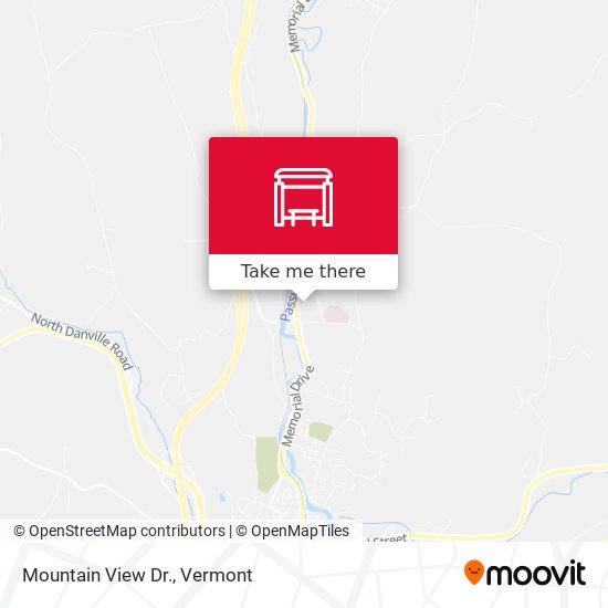 Mapa de Mountain View Dr.