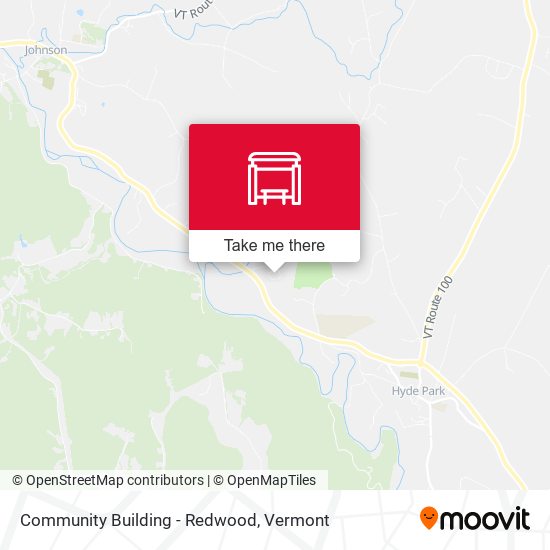 Mapa de Community Building, Redwood