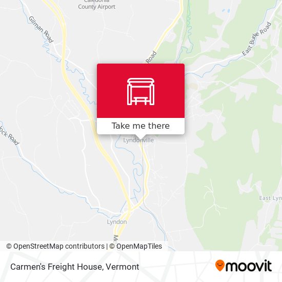 Carmen's Freight House map