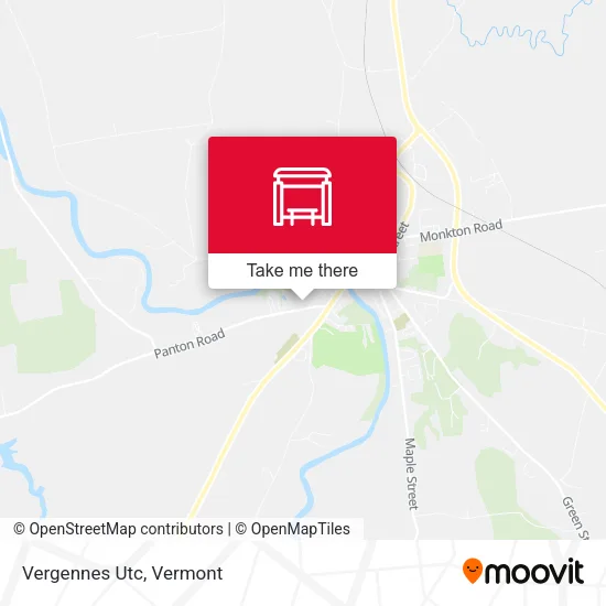 Vergennes Utc map