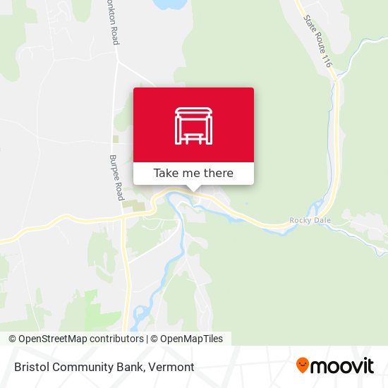 Bristol Community Bank map