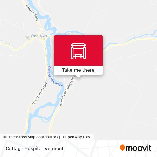 Mapa de Cottage Hospital