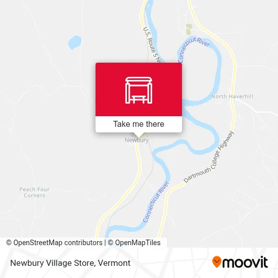 Newbury Village Store map