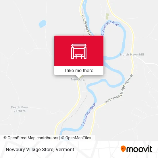 Newbury Village Store map