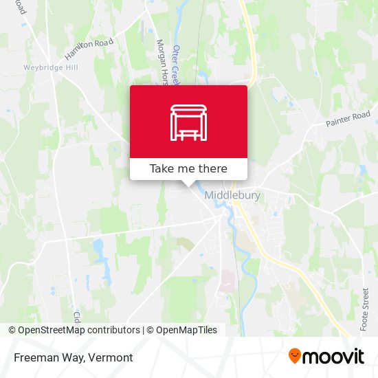 Freeman Way map