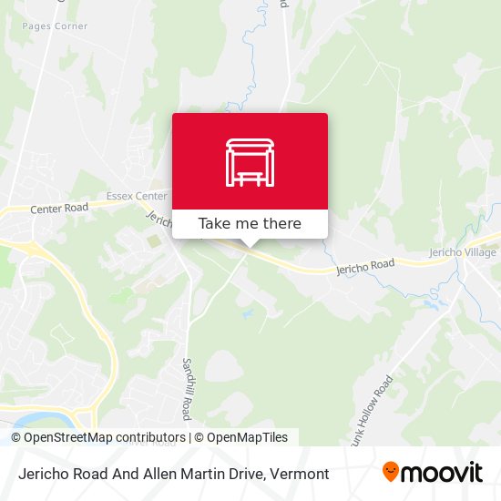 Jericho Road And Allen Martin Drive map