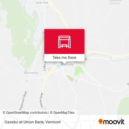 Gazebo at Union Bank map
