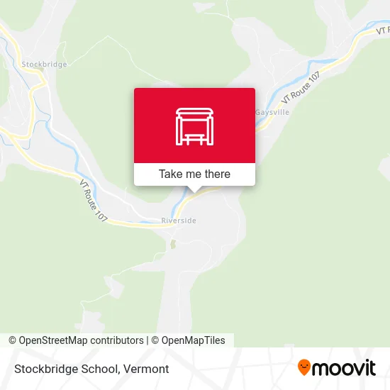 Stockbridge School map