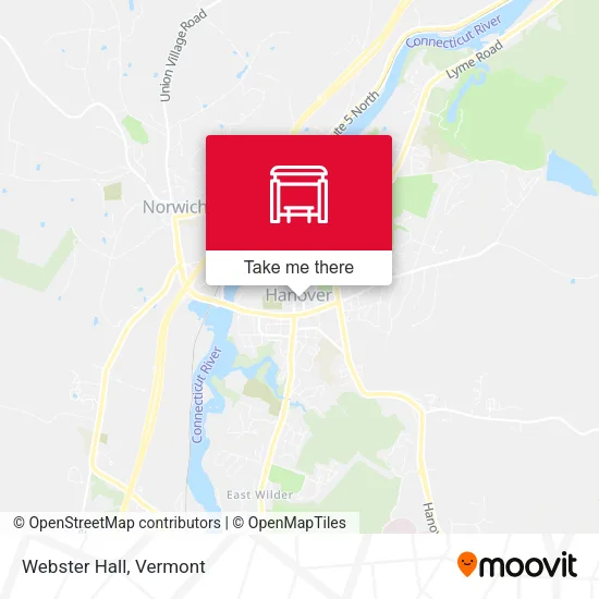 Webster Hall map