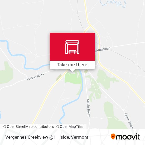 Vergennes Creekview @ Hillside map