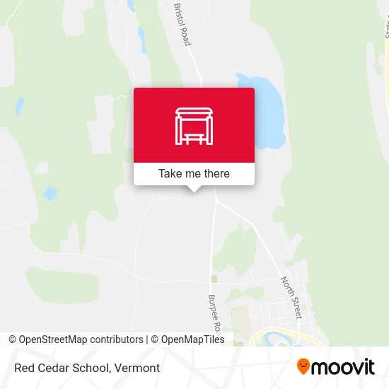 Red Cedar School map