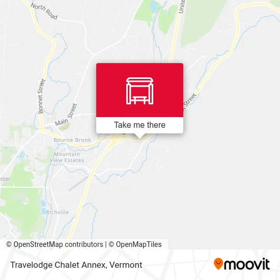 Travelodge Chalet Annex map
