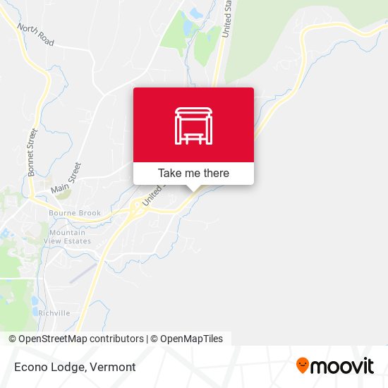 Econo Lodge map