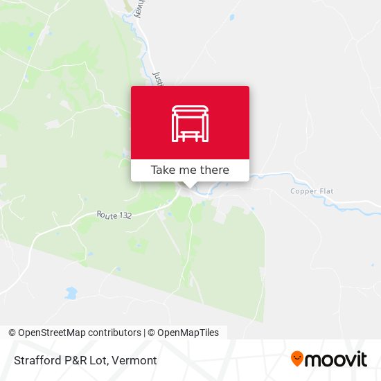 Mapa de Strafford P&R Lot