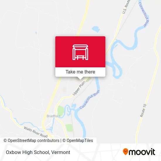 Oxbow High School map
