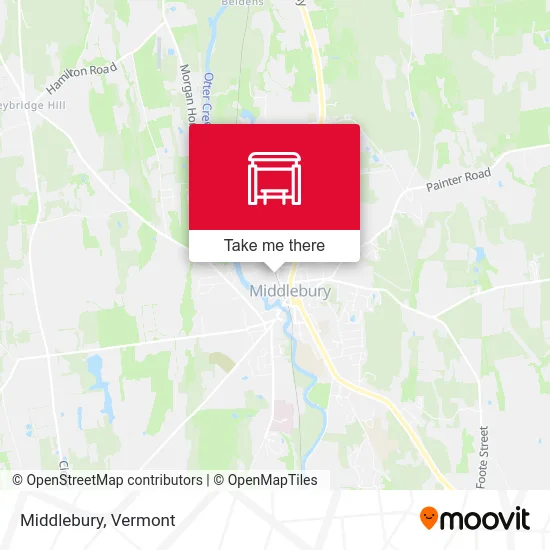 Middlebury map