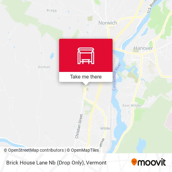 Mapa de Brick House Lane Nb (Drop Only)