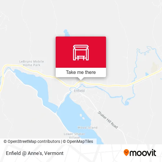 Enfield @ Anne's map