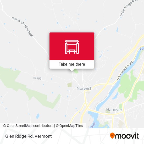 Glen Ridge Rd map