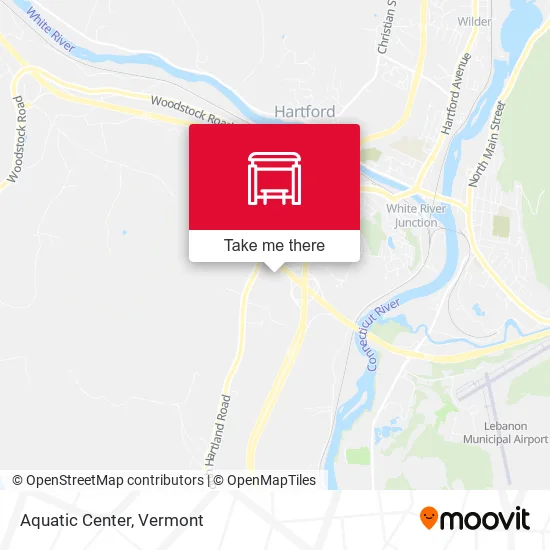 Aquatic Center map
