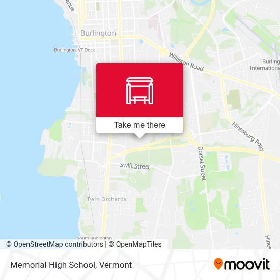 Memorial High School map