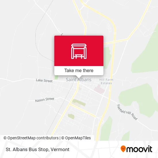 Mapa de St. Albans Bus Stop