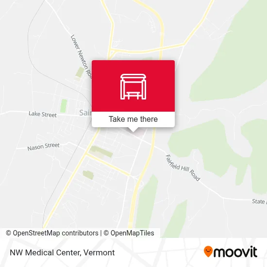 NW Medical Center map