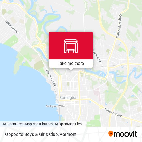 Mapa de Opposite Boys & Girls Club