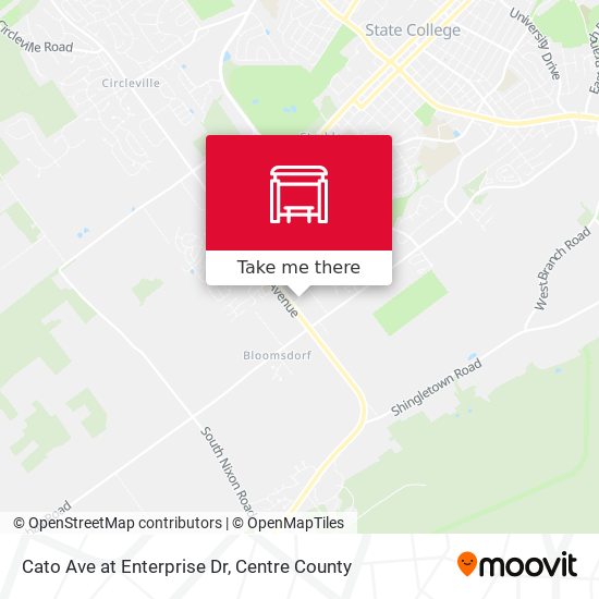 Mapa de Cato Ave at Enterprise Dr