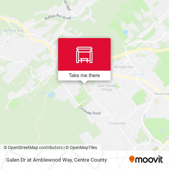 Mapa de Galen Dr at Amblewood Way