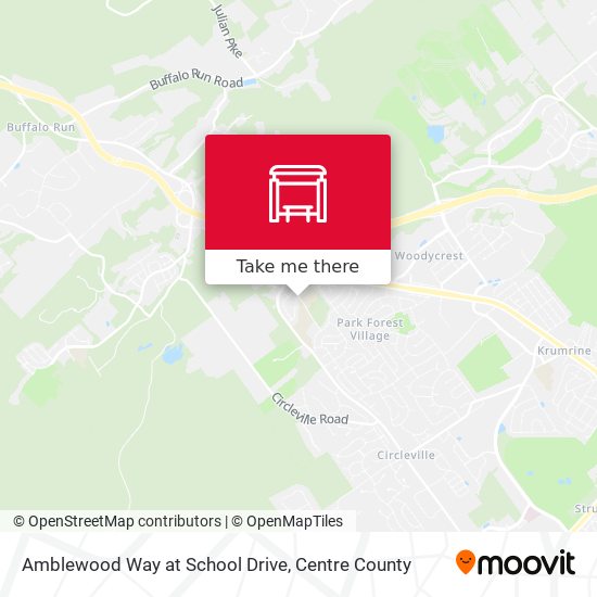 Mapa de Amblewood Way at School Drive